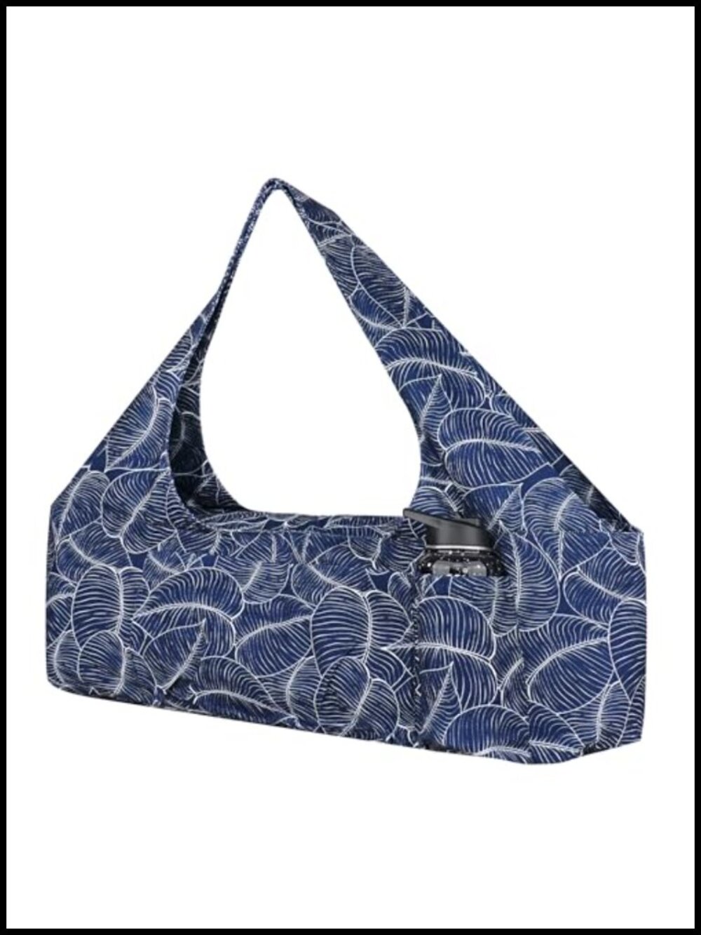 Large Yoga Mat Bag Fits 2 Mats, Polyester Linen, 30x9x26 in, Full Zip, Pockets